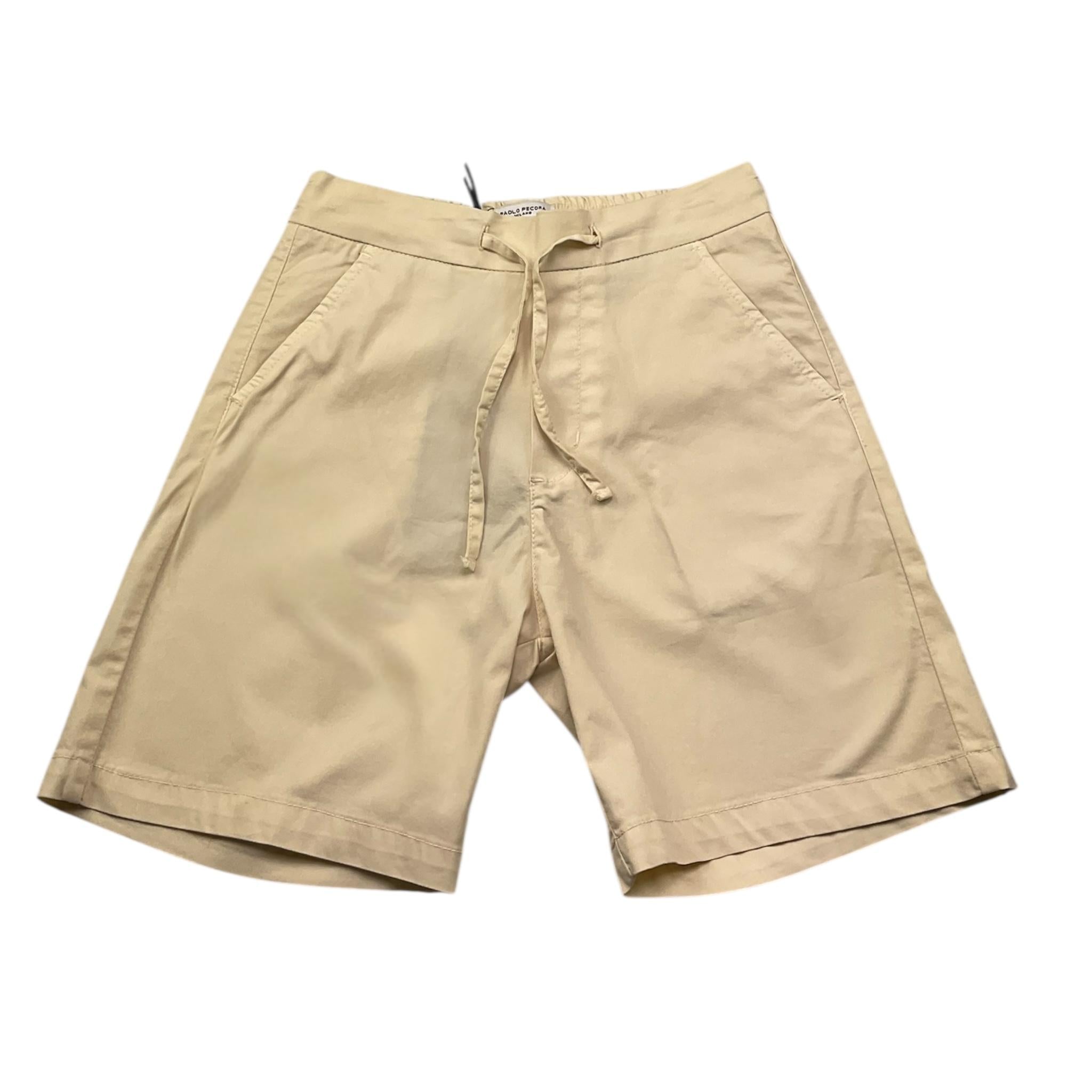 Paolo Pecora Bermuda Tinta Unita con Elastico In Vita per Bambino PP3998K SABBIA PAOLO PECORA 
