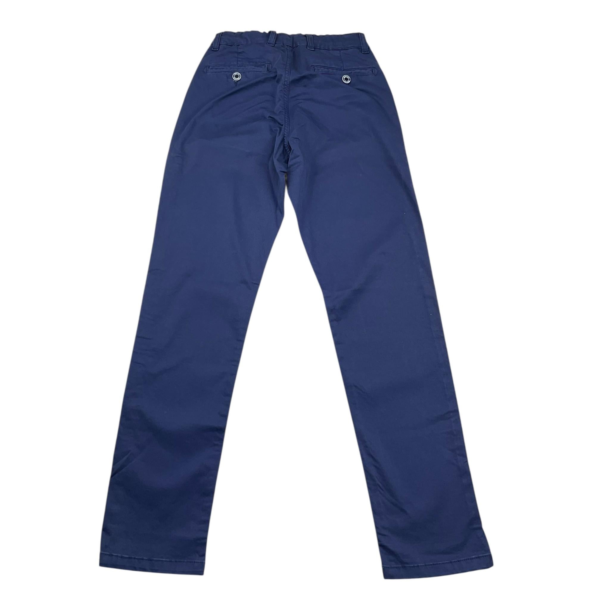 Great Fun Pantalone Tinta Unita con Girovita Regolabile per Bambino PNMJPT0585 BLU GREAT FUN 