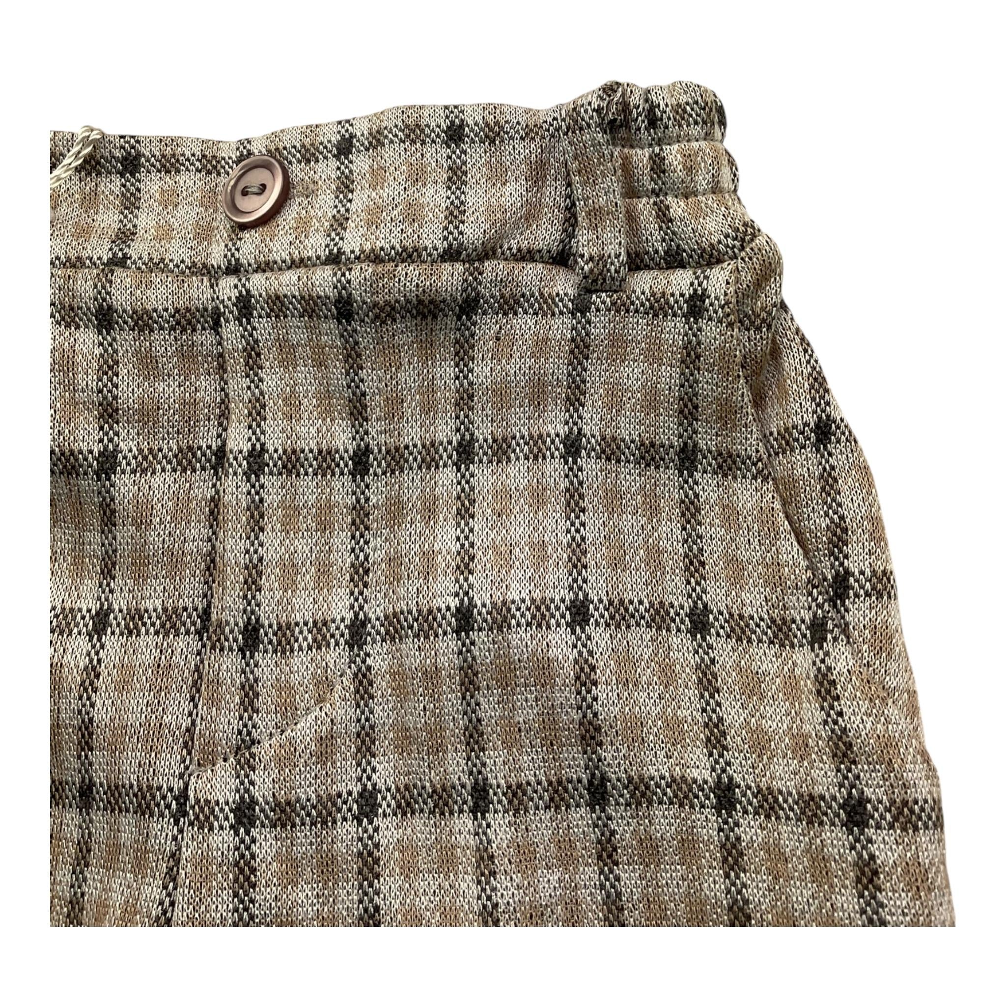 LE BEBE' pantalone tinta unita con microfantasia Bianco per Neonato LBB4334X BIANCO LE BEBE' 