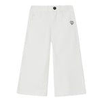 Liu Jo Jeans Tinta Unita Modello Palazzo per Neonata KA5047N BIANCO LIU JO 