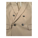 Paolo Pecora Giacca Tinta Unita Doppiopetto per Bambino PP3951 CAMMELLO PAOLO PECORA 