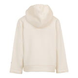 DOU DOU felpa chiusa con cappuccio tinta unita Panna per Bambino DV4P90 PANNA DOU DOU 