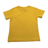 Cesare Paciotti T-Shirt Girocollo tinta unita con Stampa Giallo per Bambino TSP5155BXXX GIALLO CESARE PACIOTTI 