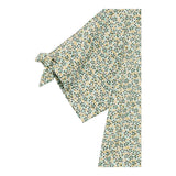 Il Gufo Camicia Mezza Manica Microfantasia per Bambina P25CC106C4139 BIANCO/VERDE IL GUFO 