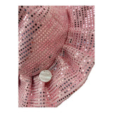 Le Bebe' Cappello Tinta Unita con Paillettes per Neonata LBG5917 ROSA LE BEBE' 