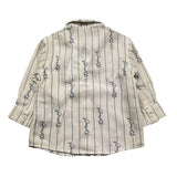 Cesare Paciotti Camicia Manica Lunga Tinta Unita con Logo per Neonato CMP5159B BIANCO CESARE PACIOTTI 