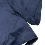 Dondup Camicia Modello Crop Tinta Unita Mezza Manica per Bambina DFCA038 BLU DONDUP 