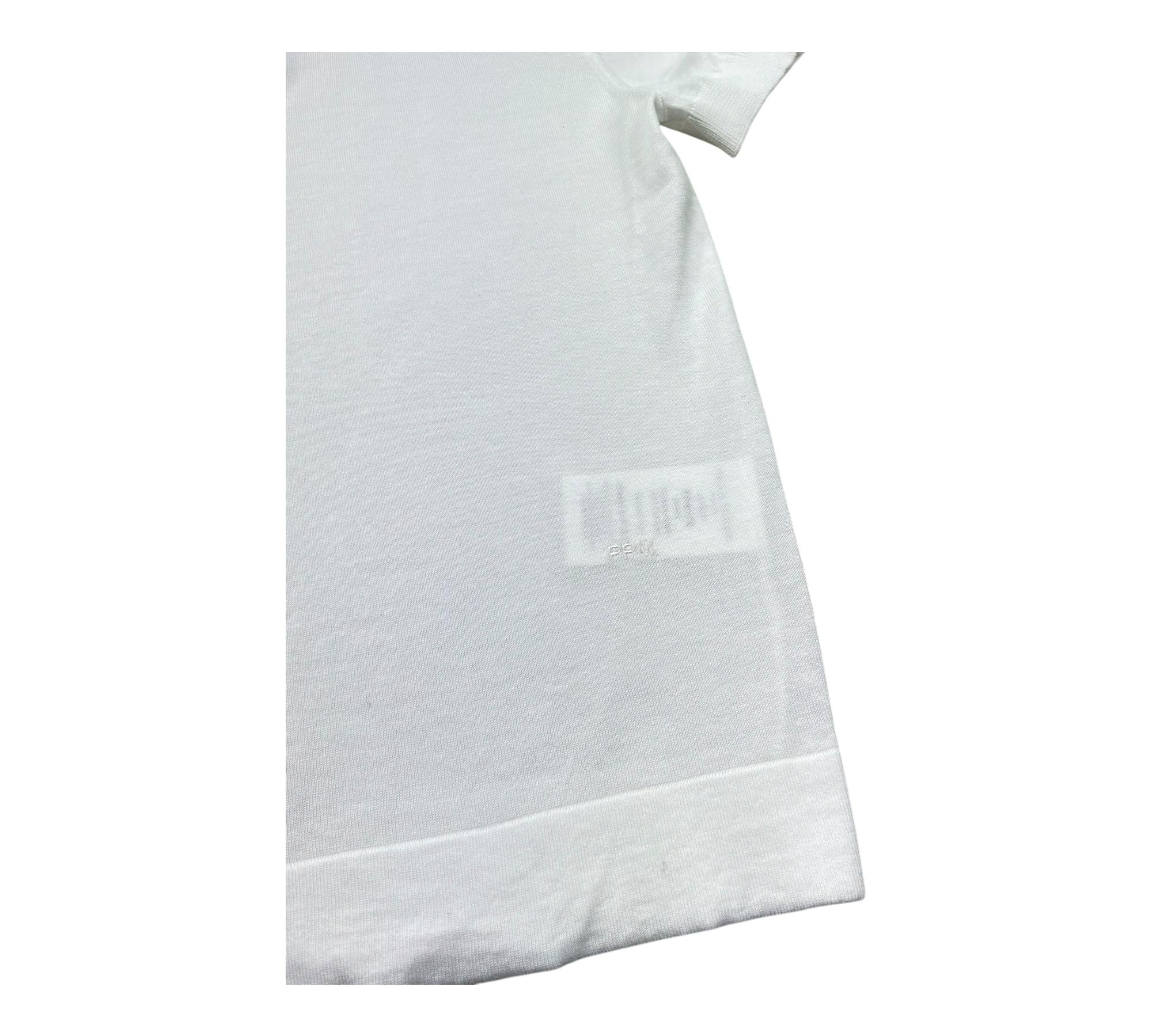 Paolo Pecora Polo Mezza Manica Tinta Unita per Bambino PP4176 BIANCO PAOLO PECORA 