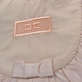 Elisabetta Franchi Pagliaccetto Tinta Unita con Rouches per Neonata ENPG045 ROSA ELISABETTA FRANCHI 