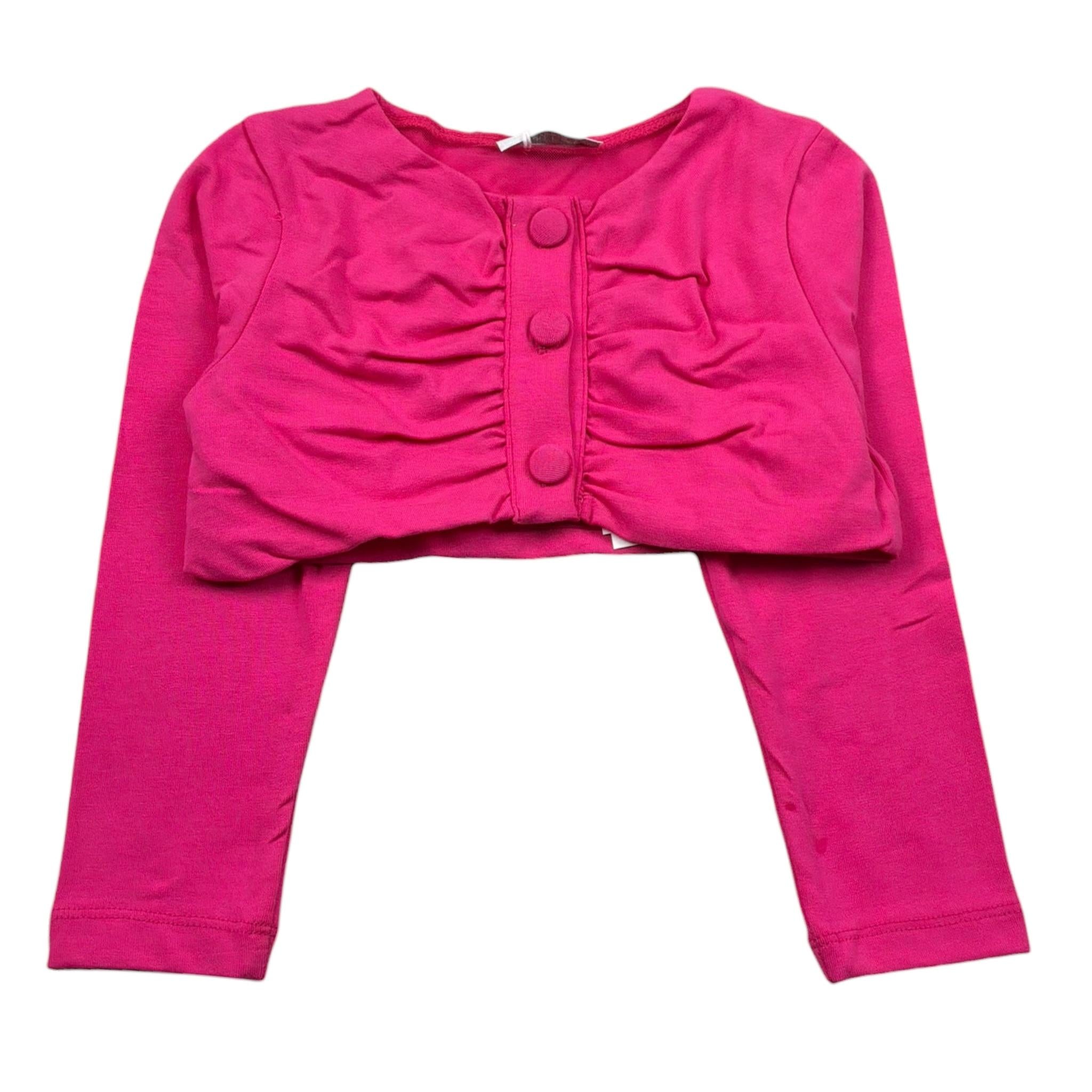 M+E' Coprispalle Tinta Unita per Bambina UE1342J FUXIA M+E' 