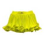 Twinset Gonna Tinta Unita con Balze per Neonata 251GJ2QQ5X GIALLO FLUO TWINSET 