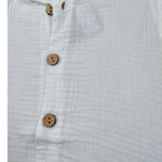 Calamaro Pagliaccetto Tinta Unita Mezza Manica per Neonato 32443X BIANCO CALAMARO 