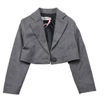 Miss Blumarine Giacca Tinta Unita per Neonata 3141J1227 GRIGIO MISS BLUMARINE 