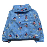 K-Way Giubbino Stampa Fantasia con Loghi per Bambina K2148SWX AZZURRO K-WAY 