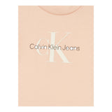 Calvin Klein T-Shirt Tinta Unita con Logo per Neonata IN0IN00001X ROSA CALVIN KLEIN 