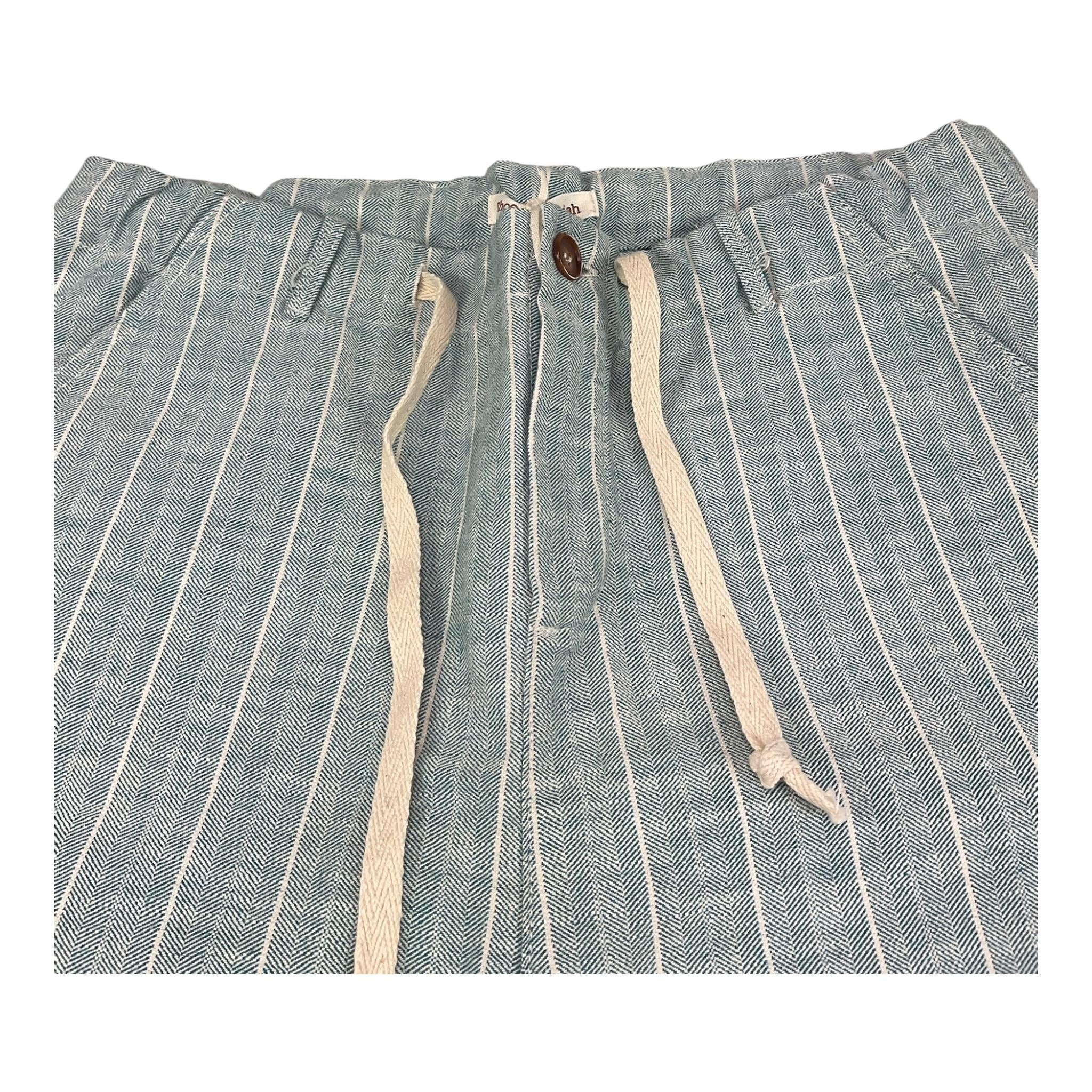 Zhoe & Tobiah Pantalone Tinta Unita Elastico In Vita per Bambino HBE4 VERDE ACQUA ZHOE & TOBIAH 