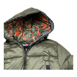 REFRIGUE giubbino tinta unita con zip e cappuccio Verde per Bambino 2831O00012X VERDE REFRIGUE 