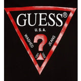 Guess T-Shirt Tinta Unita con Logo per Bambino L73I55K8HM0 NERO GUESS 