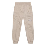 Calvin Klein Pantalone Tinta Unita con Elastico In Vita E Tasconi per Bambino IB0IB02270 BEIGE CALVIN KLEIN 