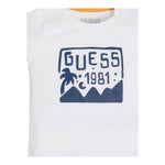 Guess Completo 2 Pezzi T-Shirt-Bermuda per Neonato I3GG02K8HM3 BIANCO GUESS 