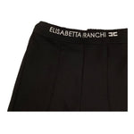 ELISABETTA FRANCHI pantalone tinta unita modello palazzo Nero per Bambina EGPA074X NERO ELISABETTA FRANCHI 