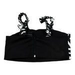 Marc Ellis Top Tinta Unita Bretelline E Stampa per Bambina JMJTP16502 BIANCO/NERO MARC ELLIS 