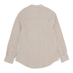 Fay Camicia Tinta Unita con Fantasia A Righe per Bambino FU5P00 BEIGE FAY 