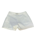 Fun & Fun Short Tinta Unita con Zip per Neonata FNCBSO01064 BIANCO FUN & FUN 