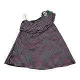 John Richmond Abito Biclore con Fantasia A Quadri per Bambina RGP26175VE NERO/ROSA JOHN RICHMOND 