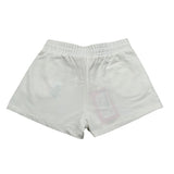 Imperial Short Tinta Unita In Felpa per Bambina RE72042G755 BIANCO IMPERIAL 