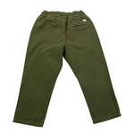 NUPKEET pantalone tinta unita cn elastico in vita Verde per Bambino 24NK295 VERDE NUPKEET 