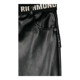 JOHN RICHMOND pantalone modello a palazzo in ecopelle con cintura Nero per Bambina RGA24021PAXX NERO JOHN RICHMOND 