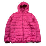 Guess Giubbino Tinta Unita con Cappuccio per Bambina H4BJ10WCFM0 FUXIA GUESS 