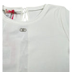 t-shirt girocollo tinta unita GA5151X BIANCO LIU JO 
