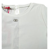 t-shirt girocollo tinta unita GA5151X BIANCO LIU JO 