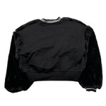 NAICE felpa chiusa girocollo tinta unita  Nero per Bambina 23996 NERO NAICE 