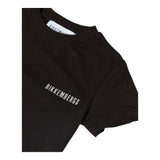 Bikkembergs T-Shirt Girocollo Tinta Unita con Logo per Bambino BK1602 NERO BiKKEMBERGS 