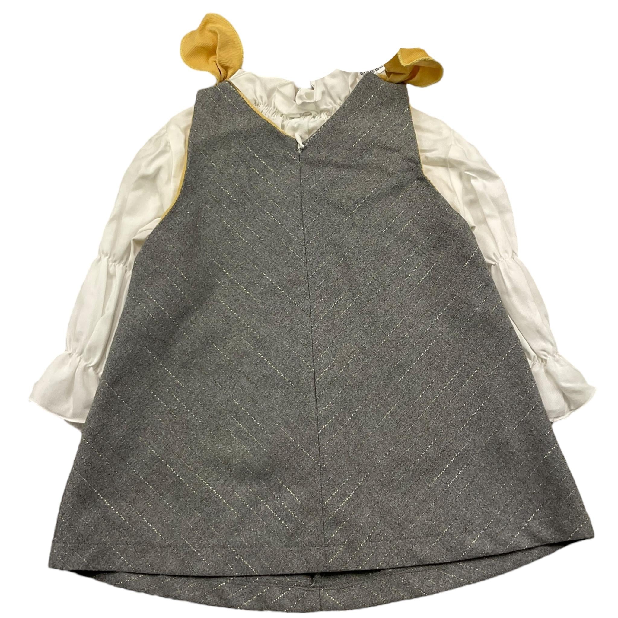 BARCELLINO completo 2 pezzi abito-camicia  Grigio per Neonata 115908 GRIGIO BARCELLINO 