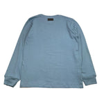 STAY STREET shirt girocollo tinta unita con stampa Azzurro per Bambino TB804ML AZZURRO STAY STREET 