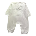 TEDDY E MINOU tutina tinta unita con cappuccio Bianco per Neonato I24TU042M7015 BIANCO TEDDY E MINOU 