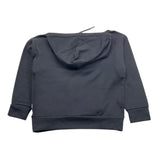 PAOLO PECORA felpa tinta unita con stampa e cappuccio Nero per Bambino PP3817J NERO PAOLO PECORA 