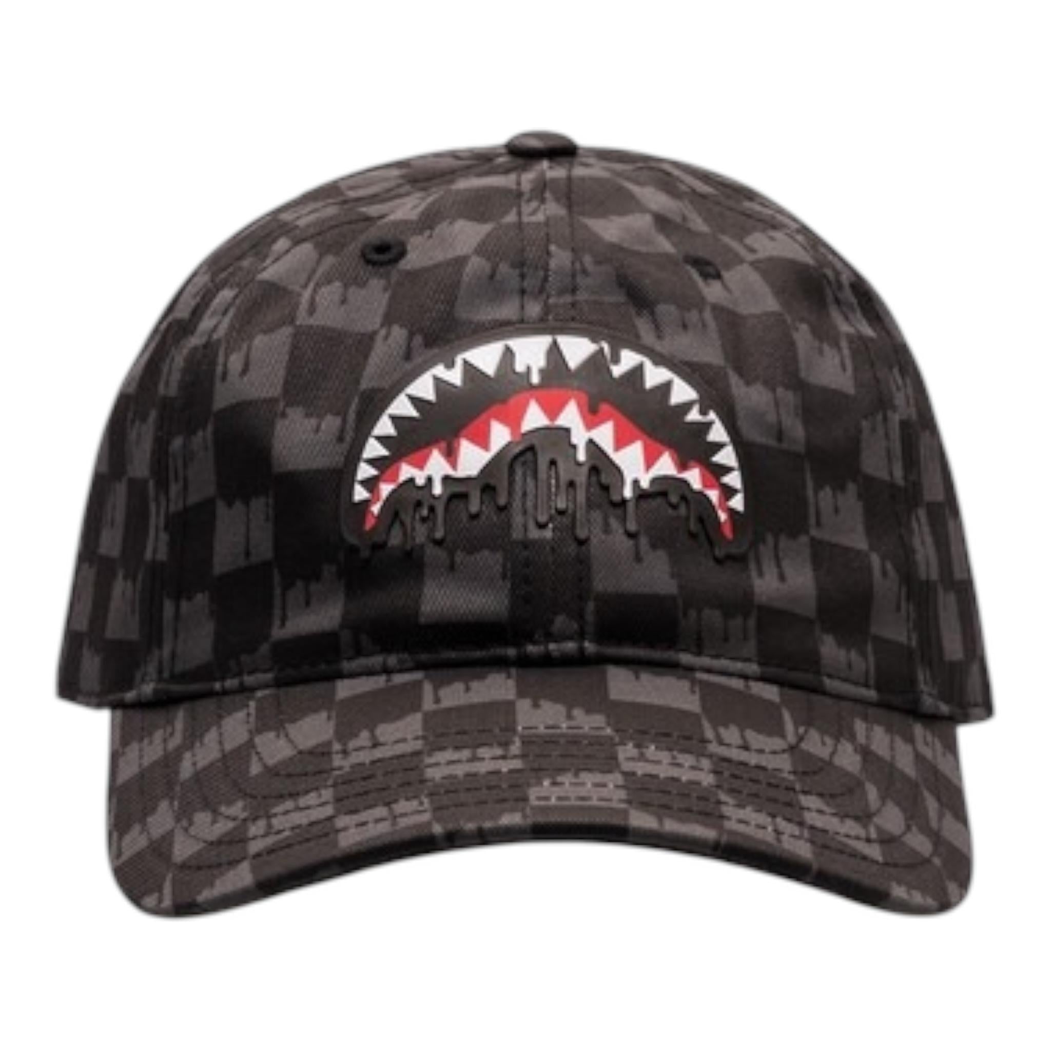 Sprayground Cappello Modello Berretto Tinta Unita con Fantasia per Bambino SP15015BRWN NERO SPRAYGROUND 