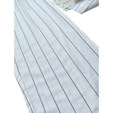 Manila Grace Pantalone Tinta Unita con Fantasia A Righe per Bambina MG2072 PANNA MANILA GRACE 