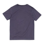 Dolce & Gabbana T-Shirt Girocollo Tinta Unita con Logo per Bambino L4JTHU BLU DOLCE & GABBANA 