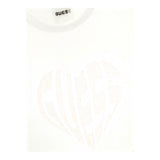 Guess T-Shirt Girocollo Tinta Unita con Stampa Logo per Bambina J4RI46J131 BIANCO GUESS 