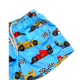 Saint Barth Costume Tinta Unita con Stampa per Bambino SPEED AZZURRO SAINT BARTH 