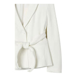 TWINSET giacca tinta unita con cintura Bianco per Bambina 242GJ2046 BIANCO TWINSET 