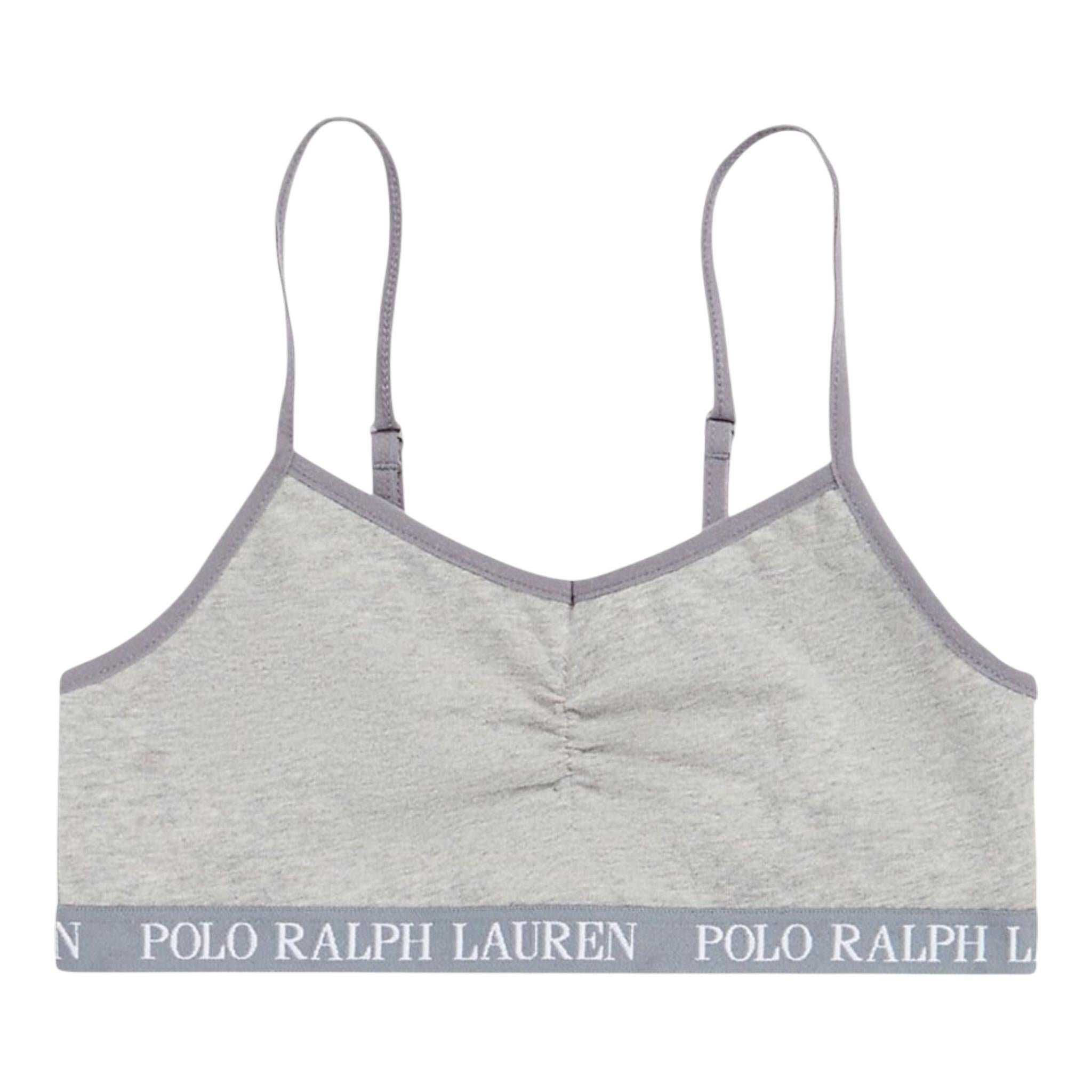 Ralph Lauren Set 2 Top Bicolore per Bambina 4P5017 BIANCO/GRIGIO RALPH LAUREN 