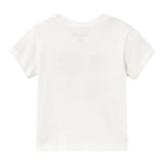 Mayoral T-Shirt Girocollo Tinta Unita con Stampa per Neonato 1056 BIANCO MAYORAL 