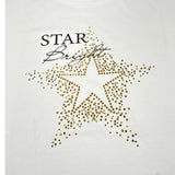 Relish T-Shirt Girocollo Tinta Unita con Stampa per Bambina 18629 BIANCO RELISH 